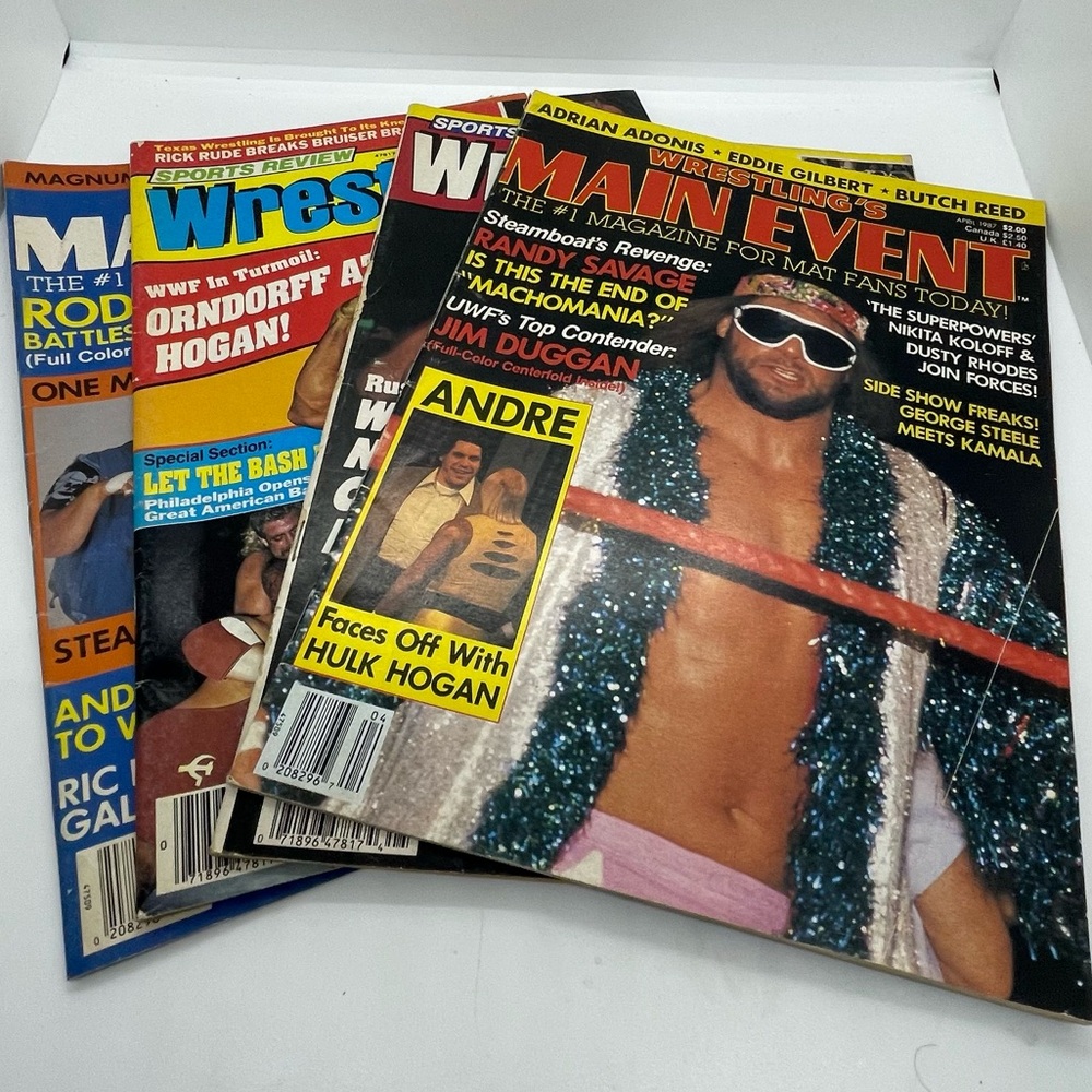 Wrestling Magazine Collection - 80’s
